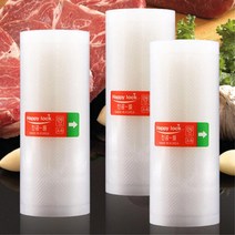 남은배달음식용 안전보관 전자렌지가능 롤형 중형 진공백 마늘 채소 자취방