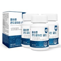 올바른 콘드로이친 골드, 60정, 3박스