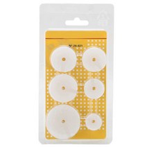 시계수리도구 6pcs 고무 안티 슬립 시계 운동 보호 패드 시계 운동 쿠션 20-43mm 시계 수리 도구