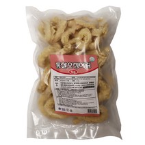 전원푸드락 오징어튀김 오징어링 1kg 대왕오징어 튀김