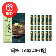 [바르담] 바르담 냉면육수(실온) 350gx30, 단품, 350g