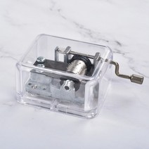 종이악보 오르골 하울의 움직이는성 지브리 회전목마 보석함손으로 작동되는 아크릴 크리 손, 하늘의 성