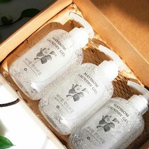 MAYSSOM 세탁세제 선물세트 메이썸런드리겔 500mlx3개, 상세 참조