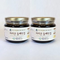 청운당농산 지리산 돌배무청 2병 수제 무엿 무조청 배즙 무즙 농축액, 2개, 500g