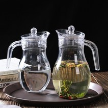 고강도 예쁜 PC 워터포트 트라이탄 냉장고 물병, 멀티포트, 1000ml(투명)