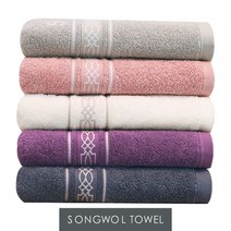 ¶⊙핫딜_A+ 주방 디럭스 세면 송월타올 샤보렌 10매 기념수건 (♩k†UA), Mognol™ 보라_Mn™