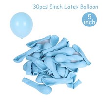 1pc 골드 실버 색상 생일 축하 케이크 토퍼 베이비 샤워 희'자 상자 파티 장식 용품, 33 30pcs 5inch_01 25x25x25cm