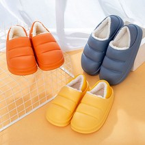 파스텔톤 겨울 방수신발/ 털신발/ 바게트슬리퍼 털슬리퍼 겨울슬리퍼 슬리퍼 따뜻한슬리퍼 학생슬리퍼