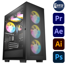 4K 영상편집 컴퓨터 유튜브 동영상 에펙 프리미어 프로 PC, 윈도우11 홈 DSP 정품, 기본형, 영상편집용04