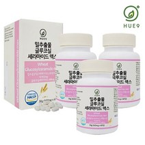 휴나인 프랑스산 밀추출물 글루코실 세라마이드 맥스 3박스(박스당 500mg x 60정) 세라솜 콜라겐