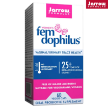 [60캡슐] 자로우포뮬러스 우먼스 펨도필러스 베지캡슐 60정 여성 유산균, 1개