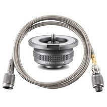 lpg충전호스 50100cm 야외 캠핑 가스 연장 튜브 스토브 어댑터 호스 호스카트, 06 1m hose and Z13M, 1개