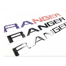 raptor aentol for 포드레인저 ford 와일드트랙 픽업트럭 ranger, 꼬리표/레드네이비