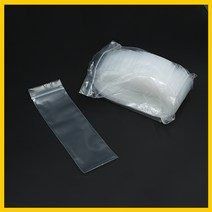 두꺼운 폴리백 포장비닐 투명 PE 지퍼백 100매 모음, 두꺼운PE투명지퍼백 3호_1개