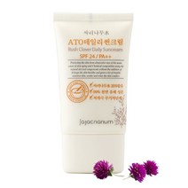 싸리나무水 ATO 데일리썬크림 50g 안심 천연 화장품, 1