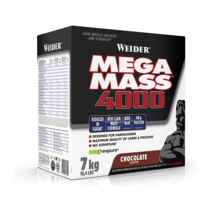 Weider Mega Mass 4000 Weight Gainer Shake zum Zunehmen Schokolade mit Protein
