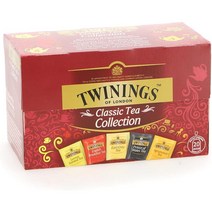 이탈리아 트와이닝 Twinings 5가지 종류의 홍차 클래식 차 컬렉션 160티백, 2팩