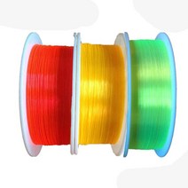 1M 광섬유 막대 하이 카파 라이트 레드 오렌지 그린 0.5mm 1.0mm 형광 케이블 네온 건 셔틀, 05 2.0mm_01 Red