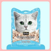 칭찬 펫푸드 고양이 노묘 동결건조간식 트릿 대구 15g 먹이, 상품선택