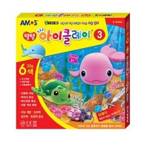 16000 아모스 탱탱 아이클레이 30g6색 (만들기 점토 클레이 준비물 공예), 30g