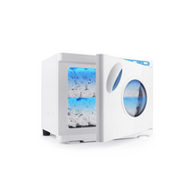 피부 관리실 온장고 스파 마사지 수건 보온 물수건, 25L 난방 + UV + 오존 (블랙)