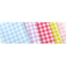 전시회 바자회 체크 식탁깔개 테이블보 달란트시장 신랑 아이 프로포즈 선물 기념일, 핑크