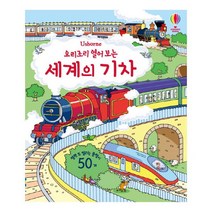 Usborne 요리조리 열어 보는 세계의 기차:열면 또 열리는 플랩이 50개, 어스본코리아