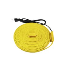 국산 난연성 일반형 열선 5M 동파방지 히팅케이블 동파방지열선 실리콘 수도관 보온 배관