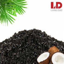 공기 정화 제습 천연 야자활성탄 10kg 신발장 습기제거 음식물냄새 제습용 공기정화 냄새제거 화분 숯