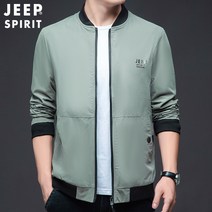 지프 스피릿 남성 야구 점퍼 앞마이 지퍼용 점퍼 심플한 야구 점퍼 캐주얼 스포츠 느슨한 젊은 패션 남성 재킷 브랜드 정품 3131