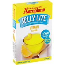 에어로플레인 젤리 라이트 Twin 레몬 9g 2팩 Aeroplane Jelly Lite Twin Lemon, 1팩