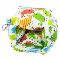 구딘 앵무새 장난감&새장용품, 리프페럿 02442 폭신 네모동굴 침대