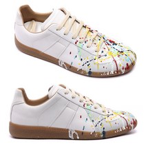 메종 마르지엘라 메종마르지엘라 21FW 남성 페인팅 독일군 스니커즈 S57WS0240P189296121F
