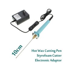 스티로폼절단기 자르기 칼 커터전기 폼 커터 펜 15W 폴리스티렌 커팅 머신 휴대용 스티로폼 DIY 도구, 01 10CM