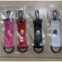 스컬 찍찍이 골프 장갑 홀더, 블랙