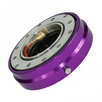 레이싱 수정 된 스티어링 휠 얇은 퀵 릴리스 장치 하이 엔드 보안 자동차 특수 분해 도구, 보라색