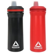 리복 새지않는 500ml 헬스 스포츠물병2컬러 슬러시 보틀추천 카페물병 보틀 주스병 가정용물병 예쁜물병, 블랙[BK]