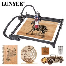 400x400mm 대형 작업 영역 5.5-6W 레이저 파워 조각기 및 커터가 있는 10W 고정밀 레이저 조각 기계, 40w, 영국