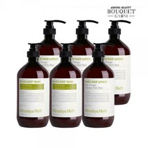 히말라야 허브 나드 레몬민트향 바디워시 900ml x2개+로션 900ml x4개