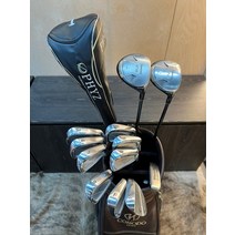 중고 브릿지스톤투어스테이지+오딧세이 남성 조합 풀세트 캐디백 포함, 없음, 단일 제품