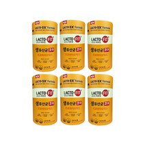 5+1 락토핏 생유산균 코어 프로바이오틱스 락토바실러스 120g (2g X 360포) 프롤린 특허유산균 5속유산균모두함유 대한민국 1등 온가족 맛있는 유산균 셀프건광관리