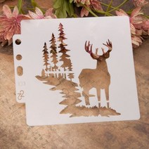 예쁜 중공 스텐실 스프레이 페인팅 템플릿 사전 추적 눈금자 그림 DIY 벽 창 Scrapbooking 도서 장식, S103