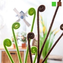 잔넬가지 60cm [조화]FAIBFT, 브라운