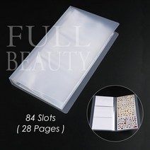 북카트 북트롤리 이동식책장 80/84 슬롯 네일 스티커 오거나이저 데칼 Étagères 스토리지 북 사진 앨범 카, 02 2011