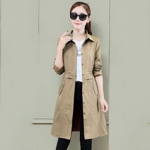 SAMARA 가을 여자 코트 트렌치 코디 브랜드 패턴 하객 LYHL 587264261311_At63