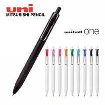 미쓰비시 유니볼 원 one UMN-S 0.38mm / 0.5mm, 0.38 블랙