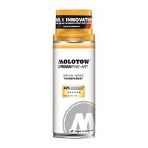 [모로토우] 투명 아크릴스프레이 400ml, [6529900]425/MelonYellow