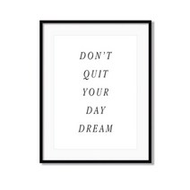 레터링 명언 액자/DREAM, 메탈블랙