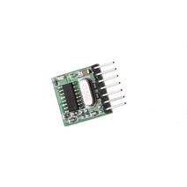 433MHz RF 송신기 및 수신기 모듈 무선 4 채널 출력 링크, 녹색