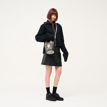 미니쌍떼백 블랙루나